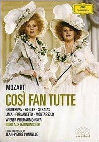 Wolfgang Amadeus Mozart. Così fan tutte (2 DVD) - DVD di Wolfgang Amadeus Mozart,Edita Gruberova,Teresa Stratas,Nikolaus Harnoncourt,Wiener Philharmoniker
