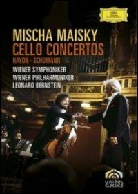 Mischa Maisky. Cello Concertos (DVD) - DVD di Leonard Bernstein,Franz Joseph Haydn,Robert Schumann,Mischa Maisky,Wiener Symphoniker