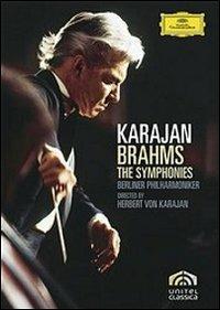 Johannes Brahms. The Symphonies. Herbert von Karajan (2 DVD) - DVD di Johannes Brahms,Herbert Von Karajan,Berliner Philharmoniker