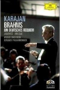 Johannes Brahms. Ein Deutsches Requiem (DVD) - DVD di Johannes Brahms,Herbert Von Karajan,Gundula Janowitz,José Van Dam,Berliner Philharmoniker