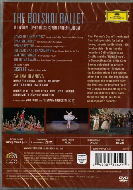 The Bolshoi Ballet. The Best of Bolshoi Ballet (DVD) - DVD - 2