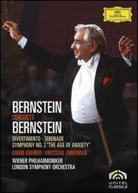Leonard Bernstein. Divertimento per orchestra (DVD) - DVD di Leonard Bernstein,Gidon Kremer,London Symphony Orchestra,Wiener Philharmoniker,Krystian Zimerman