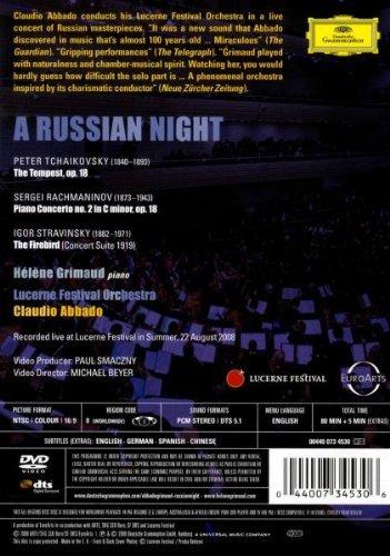 Claudio Abbado. A Russian Night (DVD) - DVD di Claudio Abbado - 2