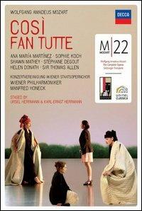 Wolfgang Amadeus Mozart. Così fan tutte (2 DVD) - DVD di Wolfgang Amadeus Mozart,Wiener Philharmoniker,Manfred Honeck,Ana Maria Martinez,Sophie Koch