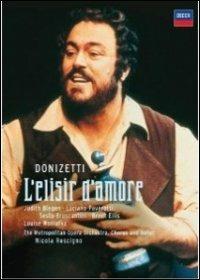 Gaetano Donizetti. L'elisir d'amore (DVD) - DVD di Gaetano Donizetti,Luciano Pavarotti,Sesto Bruscantini,Judith Blegen