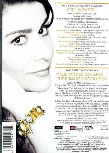 Cecilia Bartoli. Maria. The Barcelona Concert & Malibran Rediscovered (2 DVD) - DVD di Cecilia Bartoli,Adam Fischer,Orchestra La Scintilla - 2