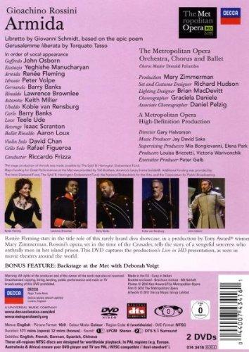 Gioacchino Rossini. Armida (2 DVD) - DVD di Gioachino Rossini,Renée Fleming,Lawrence Brownlee,Riccardo Frizza - 2