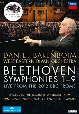 Ludwig van Beethoven. Symphonies 1-9. Live from the 2012 BBC Proms (4 DVD) - DVD di Ludwig van Beethoven,West-Eastern Divan Orchestra,National Youth Choir of Great Britain,Daniel Barenboim