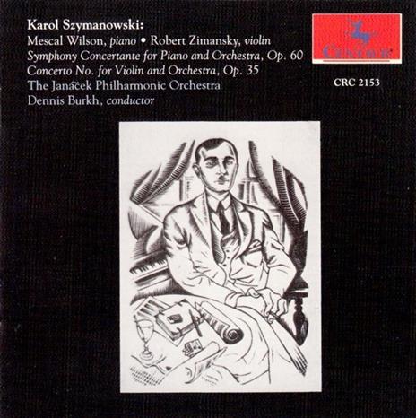 Symphony No. 4 Violin Concert - CD Audio di Karol Szymanowski