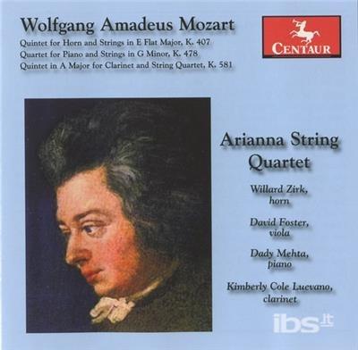 Quintets & Quartet - CD Audio di Arianna String Quartet