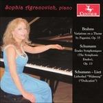Paganini Variations Book - CD Audio di Johannes Brahms,Robert Schumann