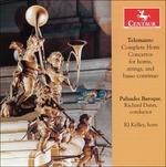 Complete Horn - CD Audio di Georg Philipp Telemann