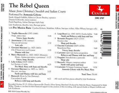 Rebel Queen - CD Audio di Armonia Celeste - 3