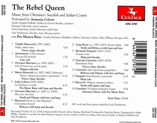 Rebel Queen - CD Audio di Armonia Celeste - 3