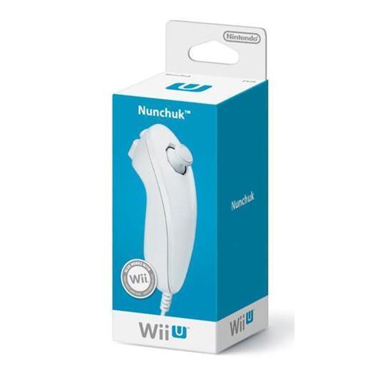 Wii U Controller Nunchuck Bianco - 2