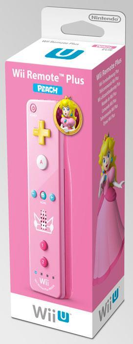 Nintendo Wii U Telecomando Plus Peach Edition