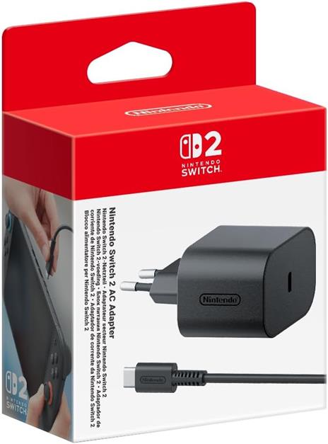 NINTENDO SWITCH 2 Alimentatore AC
