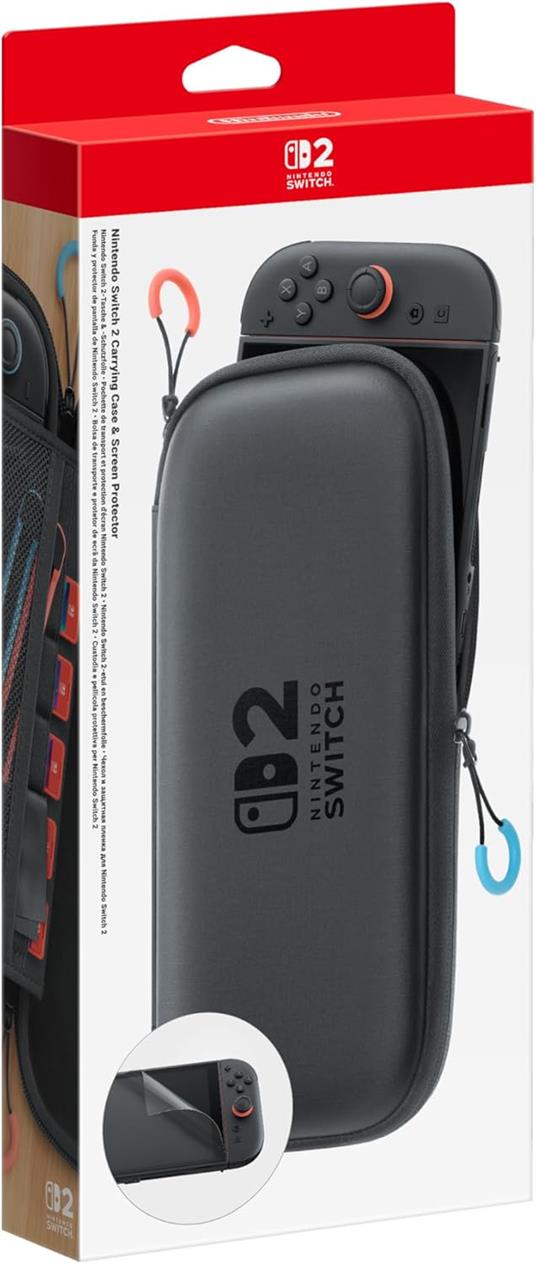 NINTENDO SWITCH 2 Custodia Protettiva & Protezione Schermo