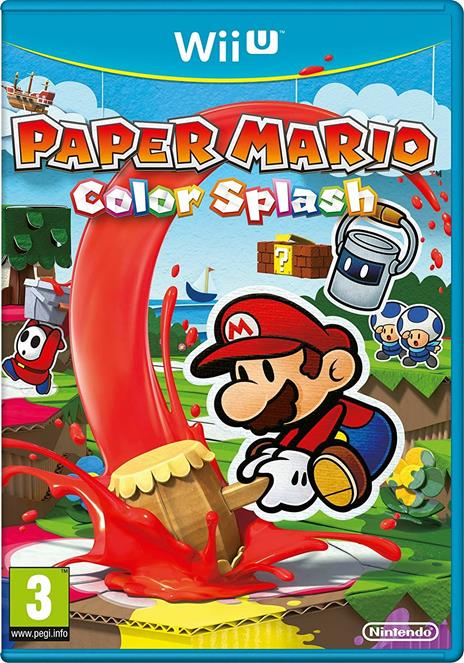 Nintendo Paper Mario: Color Splash, Inglese - Wii U - 10