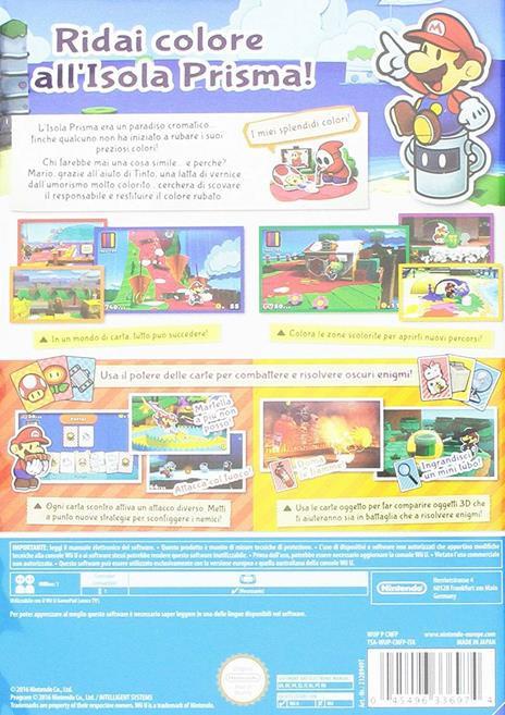 Nintendo Paper Mario: Color Splash, Inglese - Wii U - 11