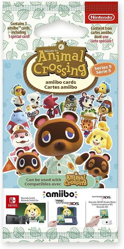 Carte Amiibo Animal Crossing – Serie 5 - - Nintendo Switch