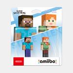 Amiibo Super Smash Bros. Steve E Alex Minecraft - Toys To Life