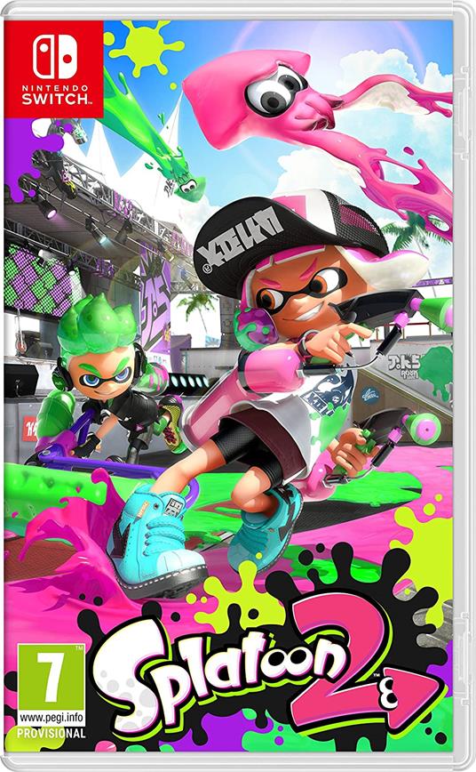 Nintendo Splatoon 2, Nintendo Switch, Modalità multiplayer, E10+ (Tutti 10+)