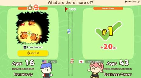 Nintendo Big Brain Academy: Brain vs. Brain Standard Tedesca, Inglese Nintendo Switch - 11