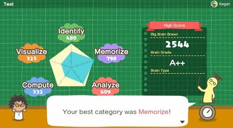 Nintendo Big Brain Academy: Brain vs. Brain Standard Tedesca, Inglese Nintendo Switch - 6