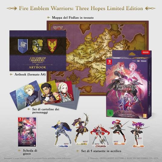 Fire Emblem Warriors Three Hopes Limited - SWITCH - 2
