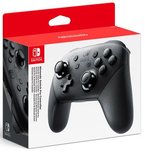 Nintendo Switch Pro Controller Nero Bluetooth Gamepad Analogico/Digitale Nintendo Switch, PC - 2