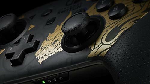 Nintendo Pro Controller Monster Hunter Rise Edition Nero, Oro Bluetooth Gamepad Analogico/Digitale Nintendo Switch - 2