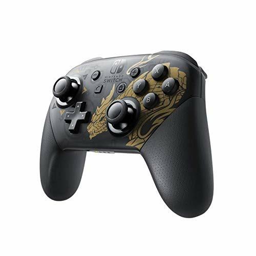 Nintendo Pro Controller Monster Hunter Rise Edition Nero, Oro Bluetooth Gamepad Analogico/Digitale Nintendo Switch - 3