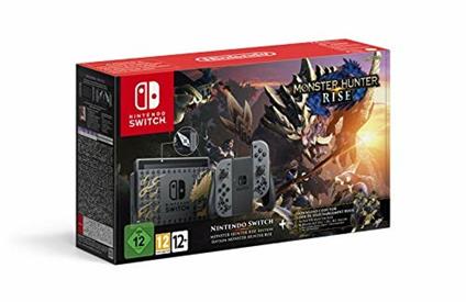 Nintendo Monster Hunter Rise Edition console da gioco portatile 15,8 cm (6.2") 32 GB Touch screen Wi-Fi Grigio