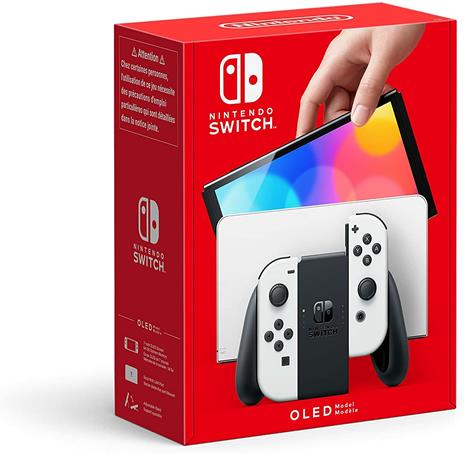 Nintendo Switch OLED console da gioco portatile 17,8 cm (7") 64 GB Touch screen Wi-Fi Bianco - 6