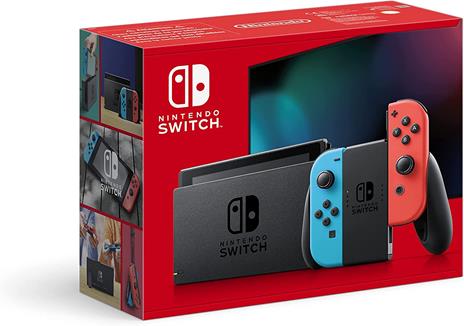 Nintendo Switch Joy-Con Rosso Neon Blu 1.1 Console