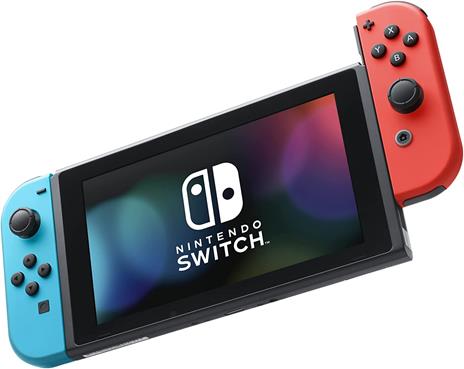 Nintendo Switch Joy-Con Rosso Neon Blu 1.1 Console - 2