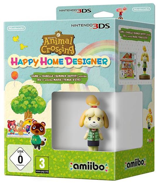 Animal Crossing: Happy Home Designer + amiibo Fuffi (v. estivo) - 3