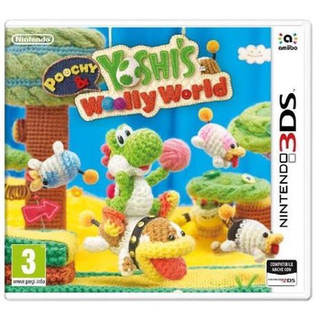 Poochy & Yoshi's Woolly World - 3DS - 2