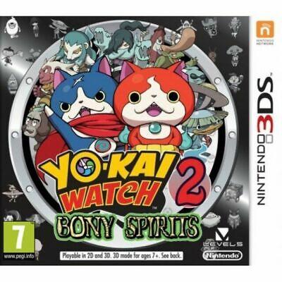 Yo-Kai Watch 2 Bony-Spirits Spiritossi Nintendo 3Ds Pal Uk Con Italiano