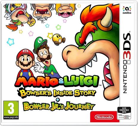 Mario & Luigi Viag.Centr.Bowser+Avv.Bow.Jr 3DS (eu)