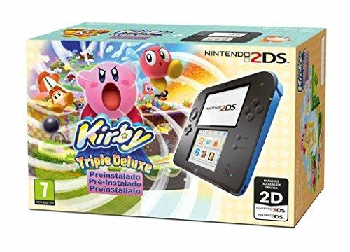 Nintendo 2DS Nero & Blu & Kirby Triple Deluxe