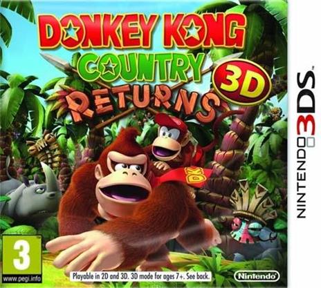 Nintendo Donkey Kong Country Returns, 3DS videogioco Nintendo 3DS Inglese - 7