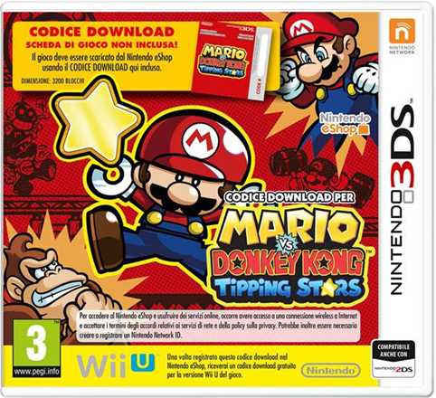 Videogiochi Nintendo 3DS Mario vs. Donkey Kong: Tipping Stars - 3DS