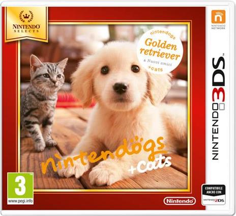 Nintendogs + Cats Golden Retriever Select