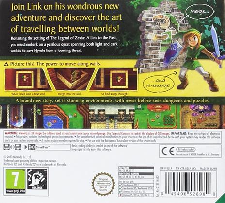 Nintendo The Legend of Zelda: A Link Between Worlds Selects Tedesca, Inglese, ESP, ITA Nintendo 3DS - 2