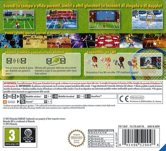 Mario Tennis Open - Nintendo Selects - 3DS - 4