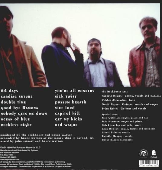 The Lights Are Getting Dim - CD Audio di Neckbones - 2