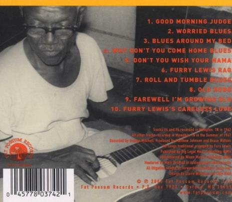 Good Morning Judge - CD Audio di Furry Lewis - 2