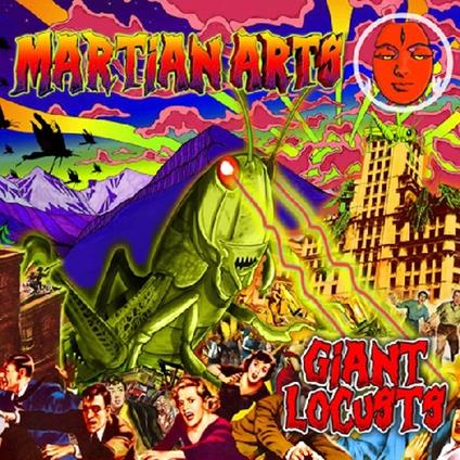 Giant Locusts - CD Audio di Martian Arts